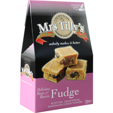 MRS TILLYS: Rum & Raisin Fudge, 5.3 oz