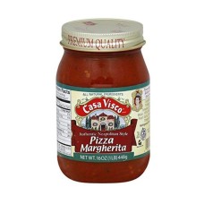 CASA VISCO: Margherita Pizza Sauce, 16 oz