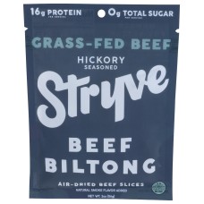 STRYVE PROTEIN SNACKS: Biltong Grass Fed Hickory Seasoned, 2 oz