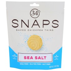 34 DEGREES: Sea Salt Snaps, 3.2 oz