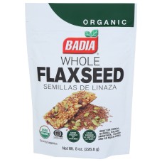 BADIA: Flax Seed Organic, 8 oz