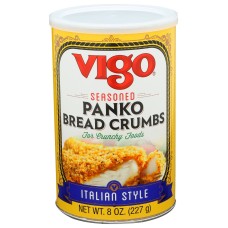 VIGO: Seasoned Panko Bread Crumbs, 8 oz