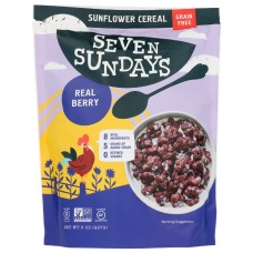 SEVEN SUNDAYS: Real Berry Sunflower Cereal, 8 oz
