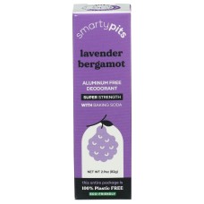 SMARTYPITS: Lavender Bergamot Super Strength Formula, 2.9 oz