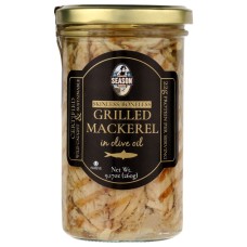 SEASON: Grilled Mackerel in Olive Oil, 9.17 oz