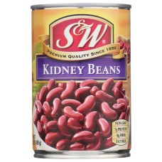 S & W: Red Kidney Beans, 15.25 oz