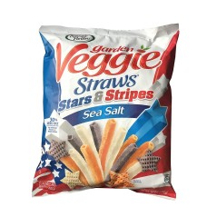 SENSIBLE PORTIONS: Veggie Straws Stars And Stripes, 12 oz