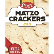 STREITS: Egg Matzo Crackers, 8 oz