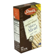 STREITS: Whole Wheat Matzo Meal, 16 oz