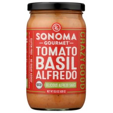 SONOMA GOURMET: Tomato Basil Alfredo Sauce, 15.5 oz