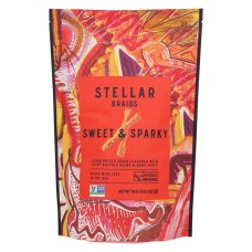 STELLAR SNACKS: Sweet and Sparky Stellar Pretzel Braids, 16 oz