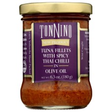 TONNINO: Tuna Fillets With Spicy Thai Chilli In Olive Oil, 6.3 oz