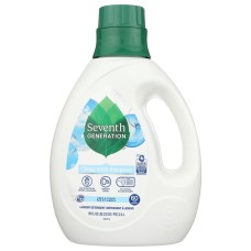 SEVENTH GENERATION: Liquid Laundry Detergent Free and Clear, 90 fo