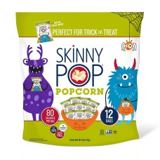 SKINNY POP: Original Popcorn Halloween Snack Packs, 12 pk
