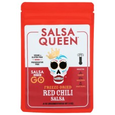 SALSA QUEEN: Freeze Dried Red Chili Salsa, 0.6 oz