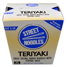 STREET NOODLES: Teriyaki Ramen Noodles, 8.11 oz