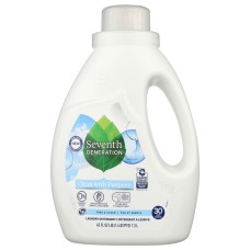 SEVENTH GENERATION: Liquid Laundry Detergent Free and Clear, 45 fo