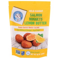 STEVES FAMILY FOODS: Lemon Butter Salmon Nuggets, 16 oz