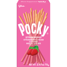 GLICO: Pocky Strawberry, 2.47 oz