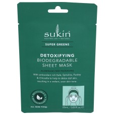 SUKIN: Detoxifying Biodegradable Sheet Mask, 0.85 fo