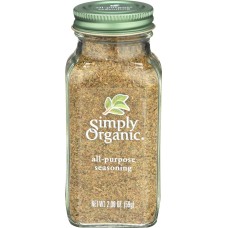 SIMPLY ORGANIC: All Purpose Seasoning, 2.08 oz