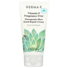 DERMA E: Vitamin E Fragrance Free Sensitive Skin Shea Hand Repair Cream, 2 oz