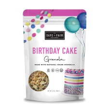 THE SAFE AND FAIR FOOD COMPANY: Granola Birthday Cake, 12 oz