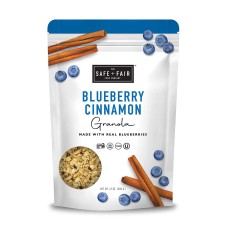THE SAFE AND FAIR FOOD COMPANY: Granola Blueberry Cinnamon, 12 oz