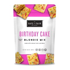 THE SAFE AND FAIR FOOD COMPANY: Birthday Cake Blondie Mix, 20.6 oz