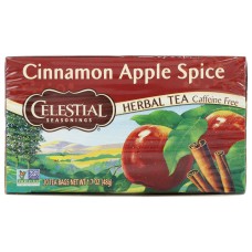 CELESTIAL SEASONINGS: Cinnamon Apple Spice Herbal Tea, 20 bg