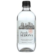 PURELY SEDONA: Artesian Spring Water, 16.9 fo