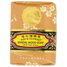 BEE & FLOWER: Sandal Wood Soap, 2.65 oz
