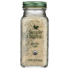 SIMPLY ORGANIC: Garlic Salt, 4.7 oz