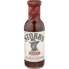 STUBBS: Beef Marinade, 12 oz