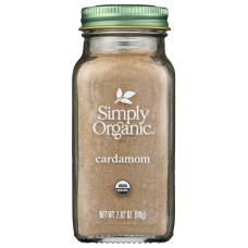 SIMPLY ORGANIC: Cardamom Ground, 2.82 oz