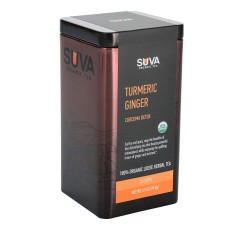 SUVA ORGANIC TEA: Turmeric Ginger Tea, 2.5 oz