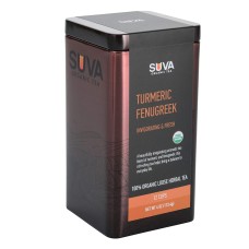 SUVA ORGANIC TEA: Turmeric Fenugreek Tea, 4 oz