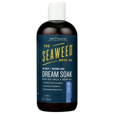 SEAWEED BATH COMPANY: Bubbling Dream Soak Vetiver Geranium, 12 oz