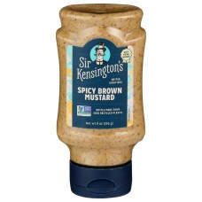 SIR KENSINGTONS: Spicy Brown Mustard, 9 oz