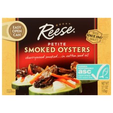 REESE: Petite Smoked Oysters, 3.7 oz