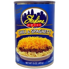 SKYLINE: Chili With Spaghetti, 15 oz