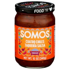 SOMOS: Cuatro Chiles Taqueria Salsa, 12 oz