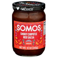 SOMOS: Smoky Chipotle Red Salsa, 12 oz