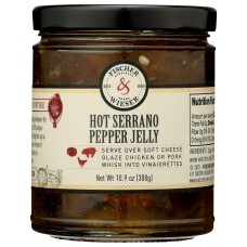 FISCHER & WIESER: Hot Serrano Pepper Jelly, 10.9 oz