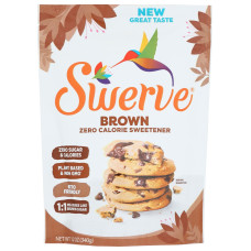 SWERVE: Brown Zero Calorie Sweetener, 12 oz