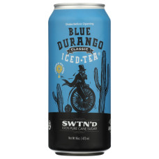 BLUE DURANGO ICED TEA: Sweetened Classic Iced Tea, 16 fo