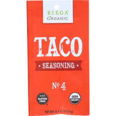 RIEGA: Organic Taco Seasoning, 0.9 oz