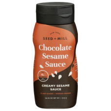 SEED & MILL: Chocolate Sesame Sauce, 10.93 oz