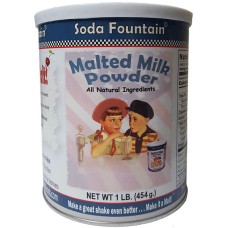 SODA FOUNTAIN: Malted Milk Powder, 16 oz