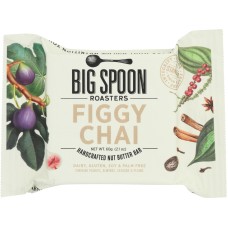 BIG SPOON ROASTERS: Figgy Chai Peanut Butter Bar, 60 gm